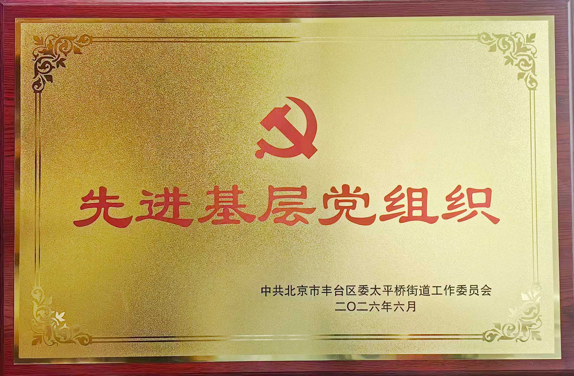 喜报｜党建引领践初心 载誉前行庆华诞——KAIYUN.COM-开云（中国）招标集团党支部获评辖区“优秀基层党组织”
